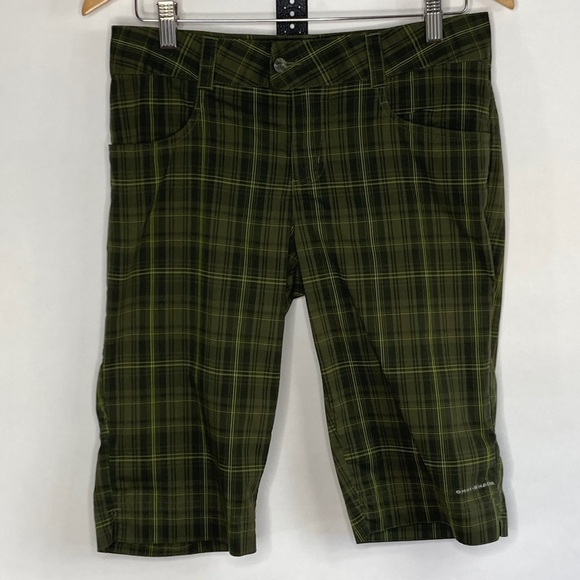 Columbia Titanium Omni-Shade Striped Shorts Sz 6 - Picture 2 of 6